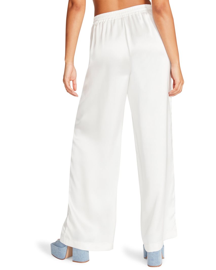 White Steve Madden Dorian Women's Pants | PH 3586YPM